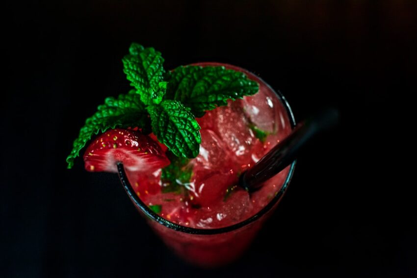 Photo Refreshing cocktail